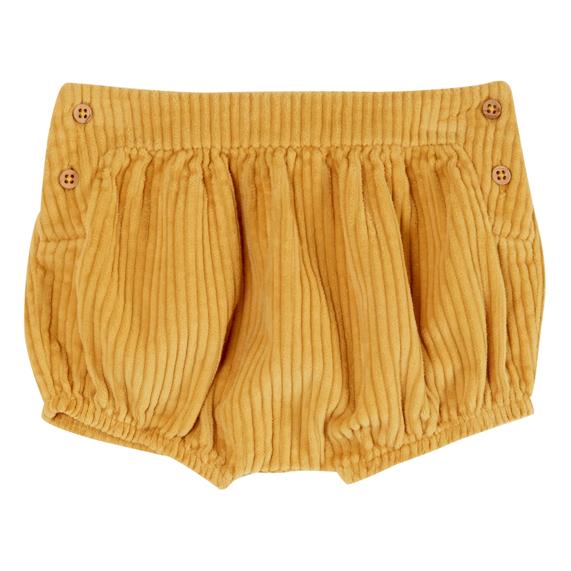 Emile Et Ida Yellow Corduroy Bloomers