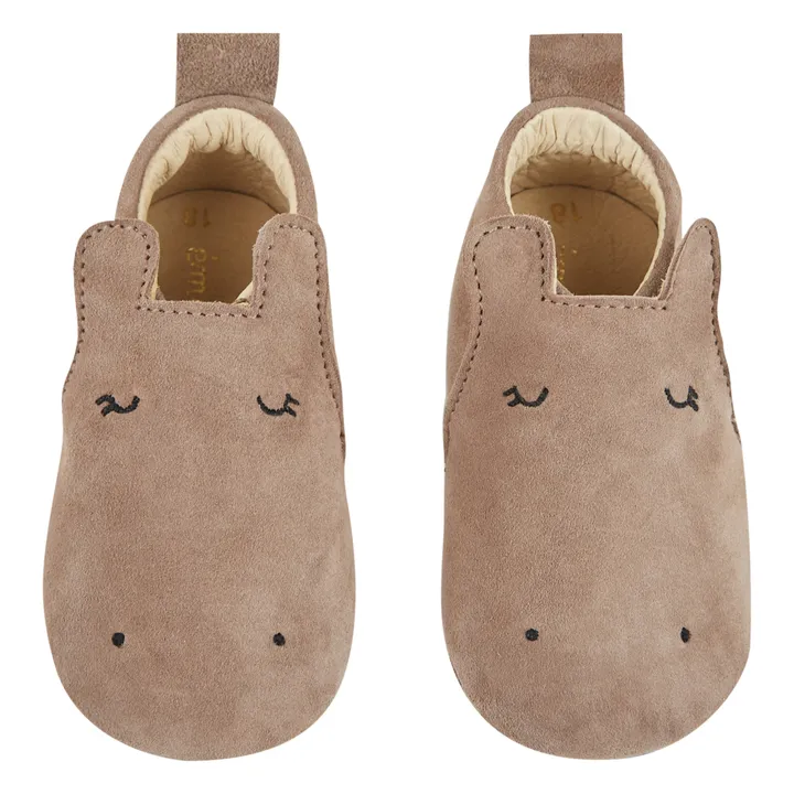 Emile et Ida - Emile et Ida - Chaussons Cuir Hippochou