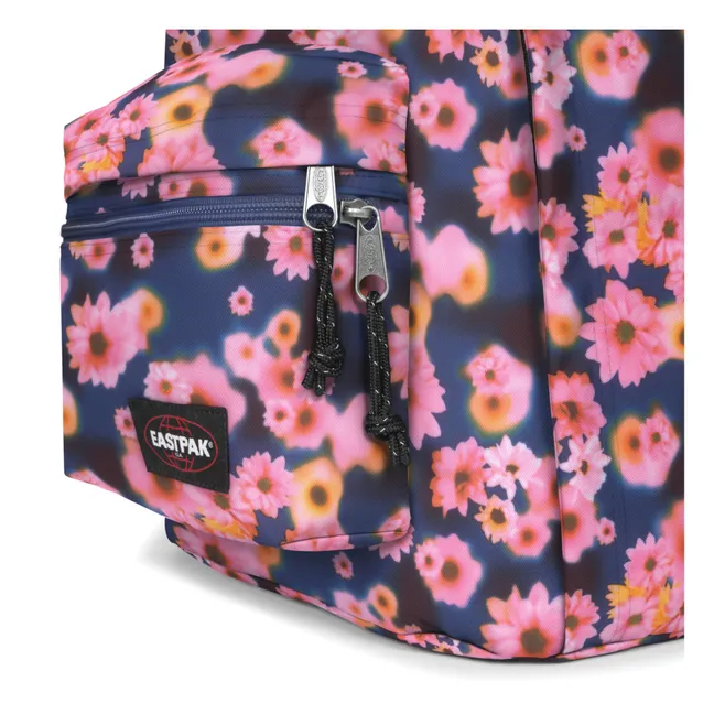 Office Zippl'r Recycled Floral Backpack | Navy blue