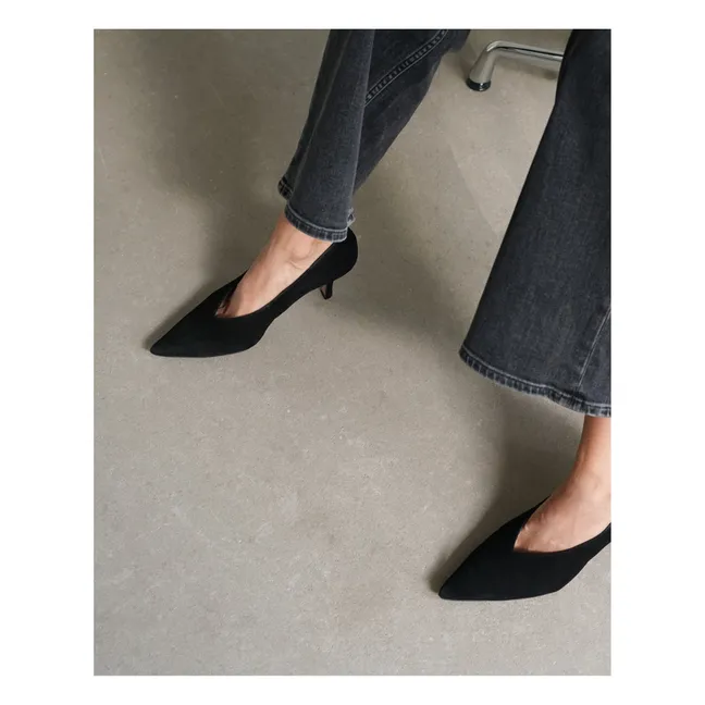 Absatz-Schuhe Fabienne | Schwarz
