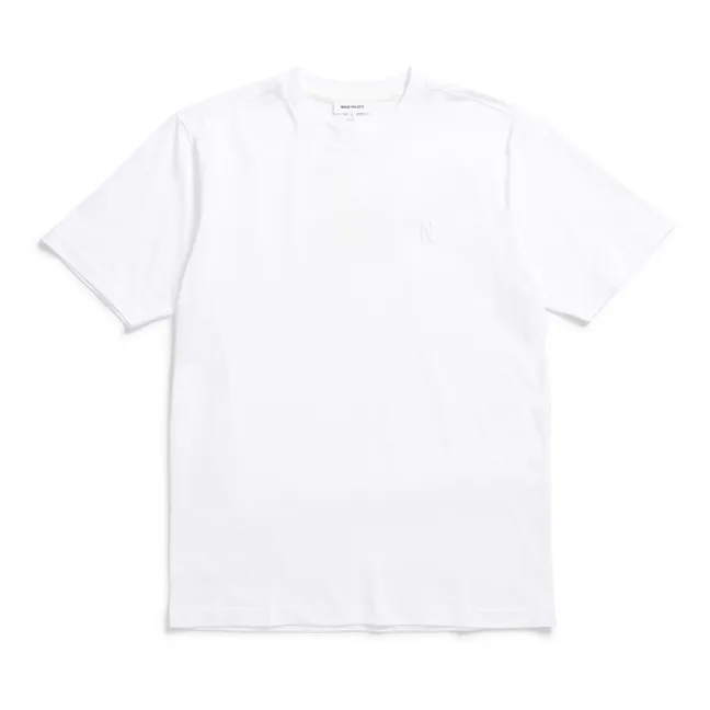 Maglietta Johannes N Logo | Bianco