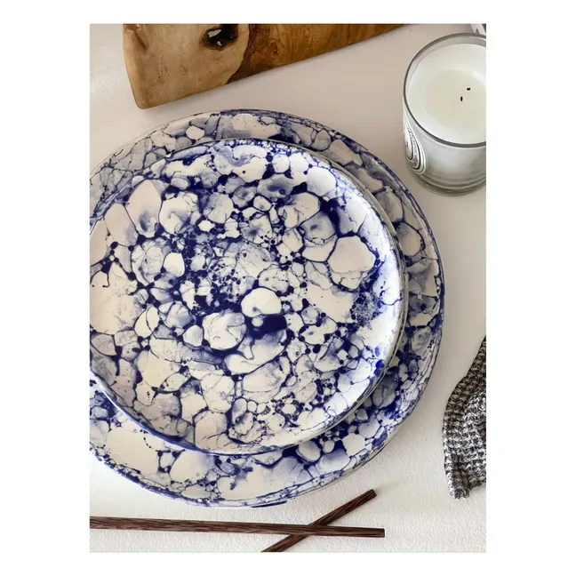 Assiette Bocca | Bleu