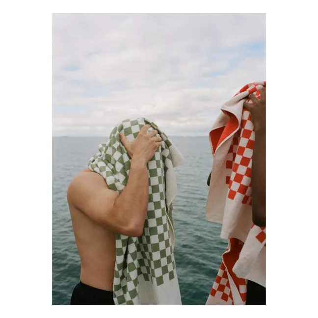 Drap de bain Roman | Vert