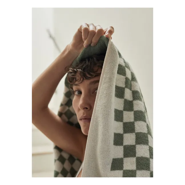 Roman Beach Towel | Green