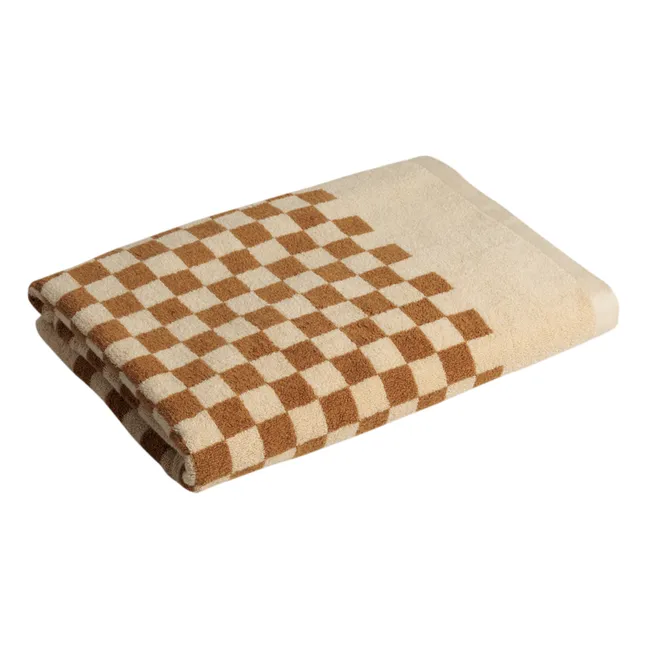 Roman Beach Towel | Blanc/Écru