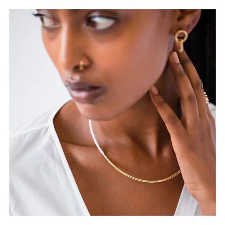 Collar Shanga | Blanco- Imagen del producto n°1