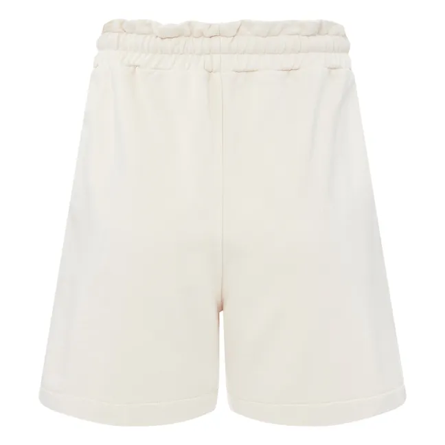 Organic Fleece Shorts | Off white