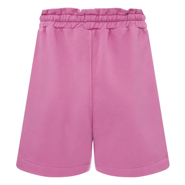 Organic Fleece Shorts | Candy pink
