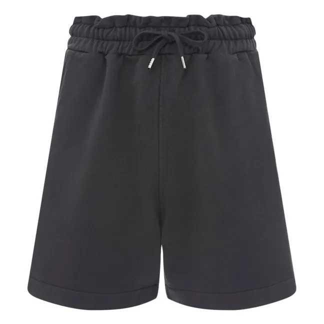 Organic Fleece Shorts | Black