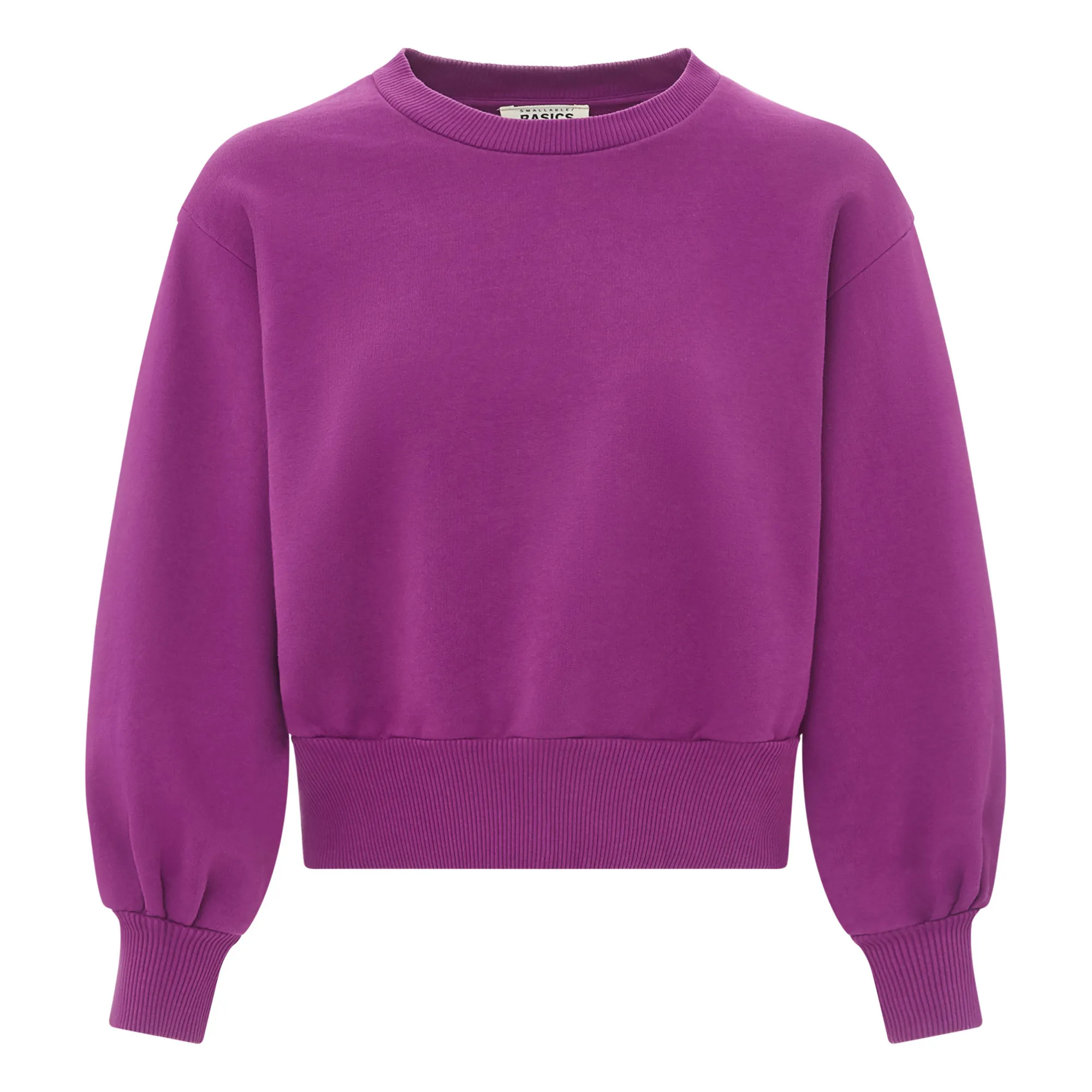 Miles Basics Fleece Girls' Sweatshirt in Mauve Miles Basics Fleece Girls' Sweatshirt in Mauve