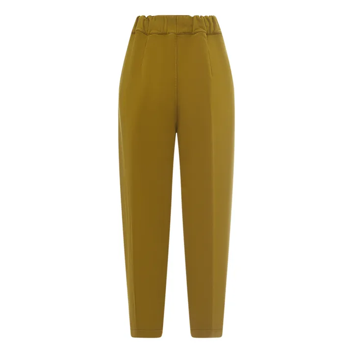 Jogger Droit Femme Molleton Bio | Mordoré- Image produit n°1