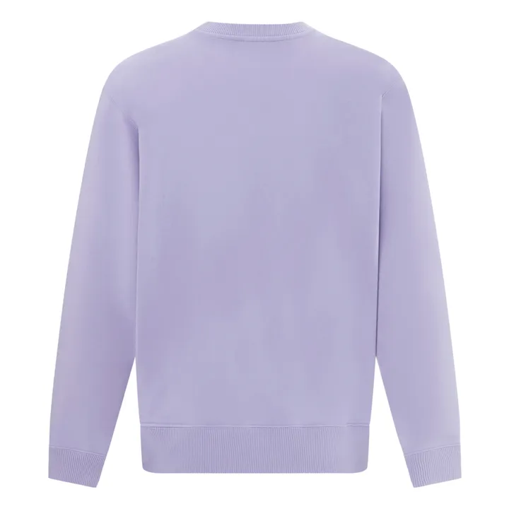 Organic Fleece Crewneck Sweatshirt | Lavender- Product image n°1