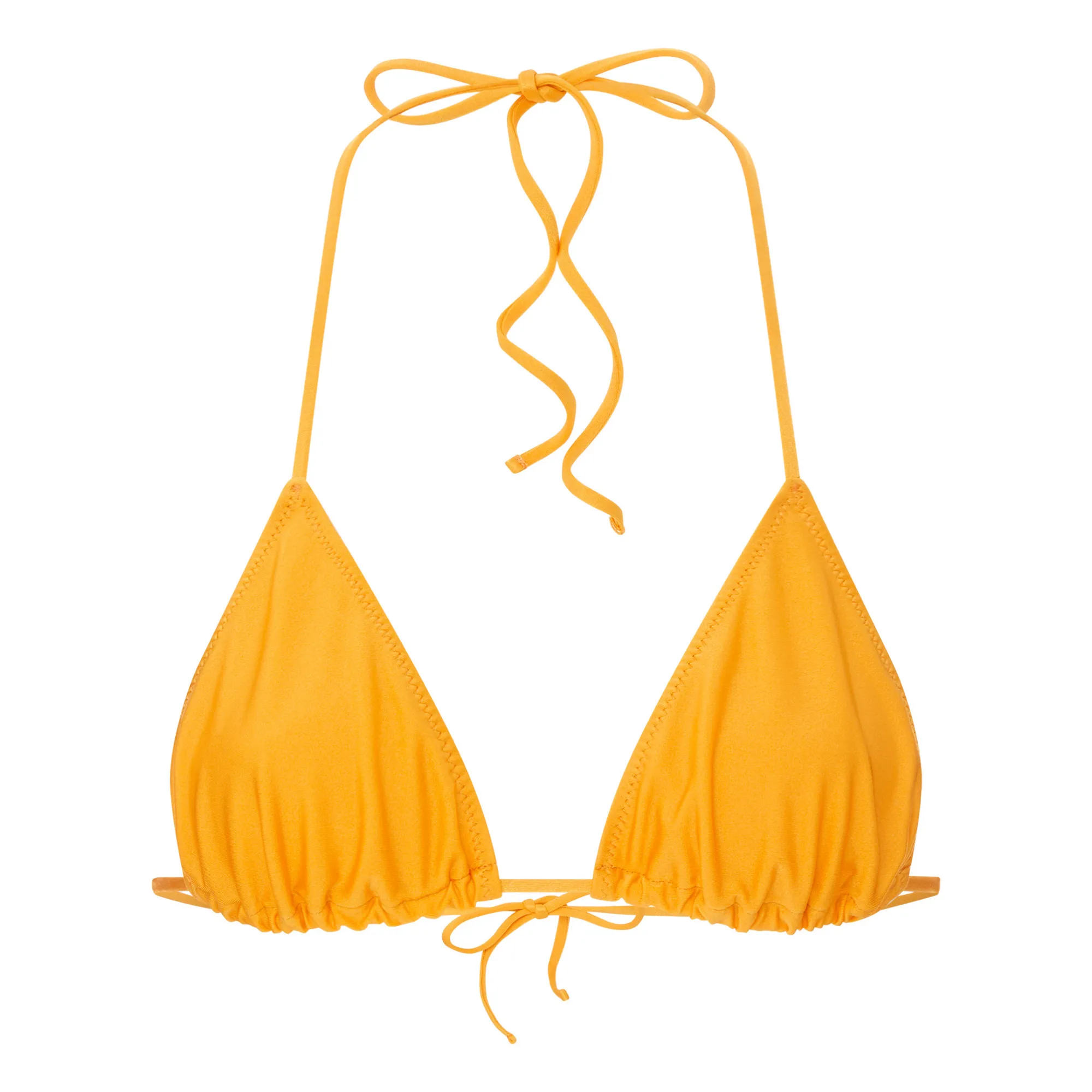 Alma Deia Honey Gathered Bandeau Swimsuit