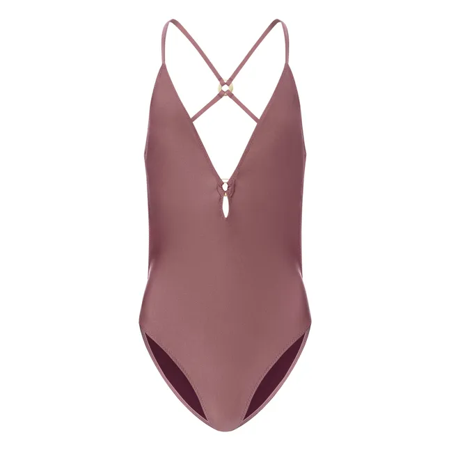 Maillot de bain une pièce Anneau | Violet