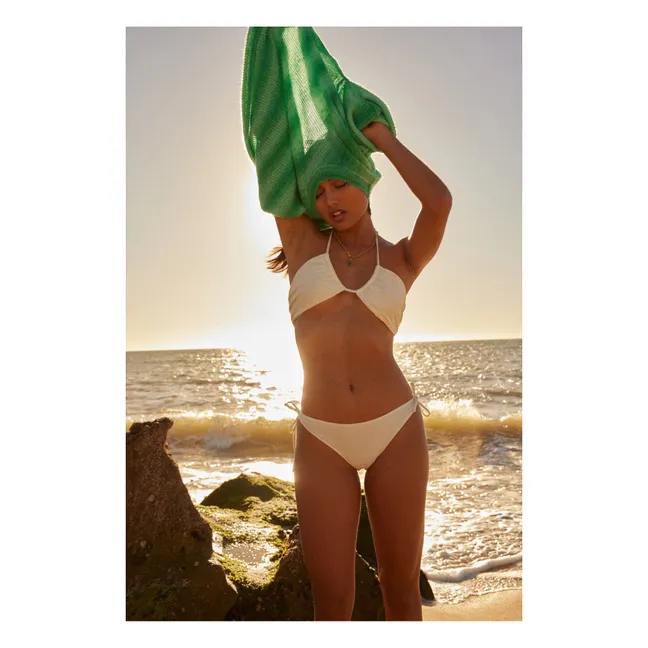 Braga de bikini de encaje | Blanco Roto