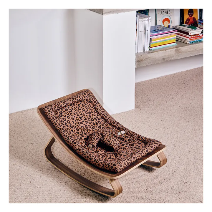 Sitzfläche für Liegestuhl Levo - Charlie Crane x Modetrotter | Leopard- Produktbild Nr. 5