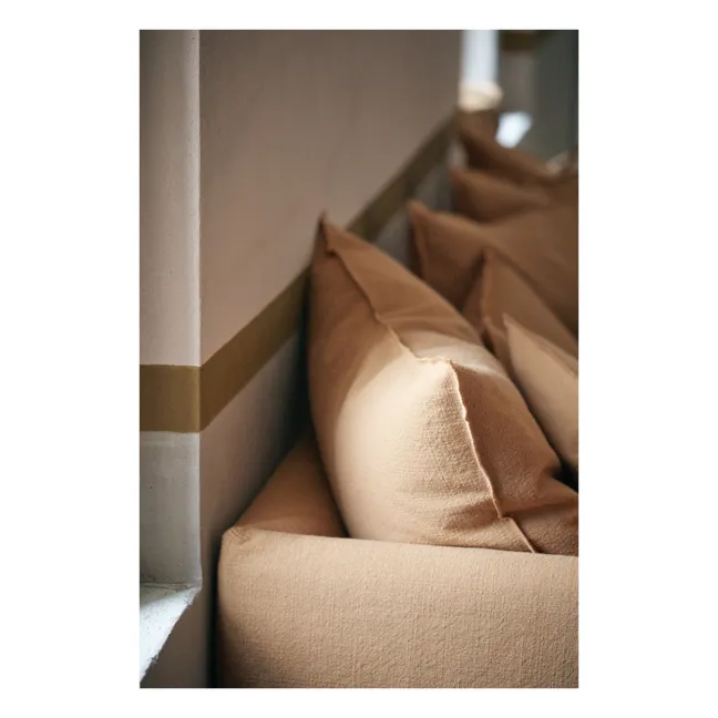 Cuscino in tela riciclata Towani | Terracotta
