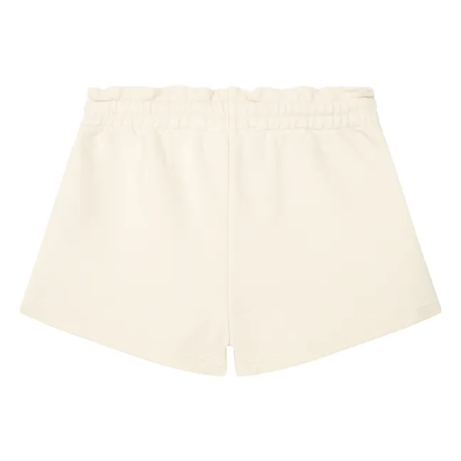 Shorts in mollettone bio | Bianco