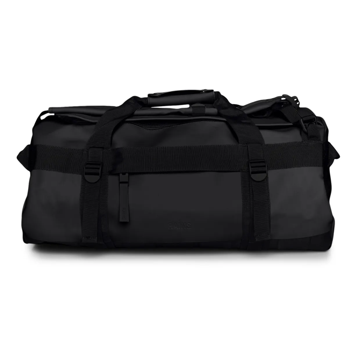 Rains Black Small Texel Duffel Bag