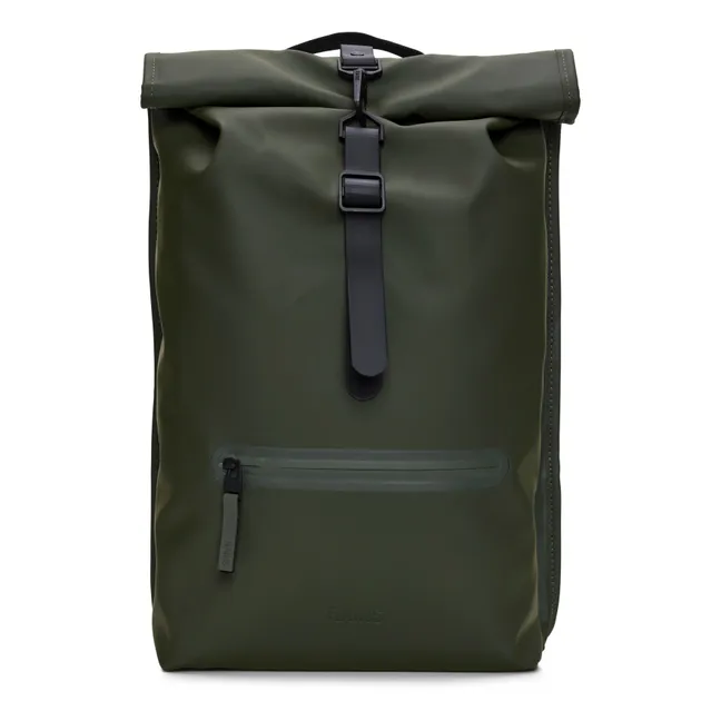 Rolltop Rucksack Backpack | Khaki
