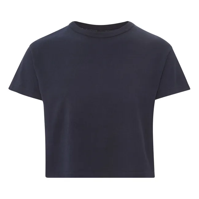 Women's Hi'aka Recycled Cotton T-shirt 260g | Navy blue