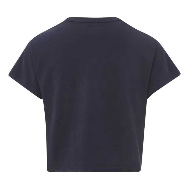 Women's Hi'aka Recycled Cotton T-shirt 260g | Navy blue- Product image n°1