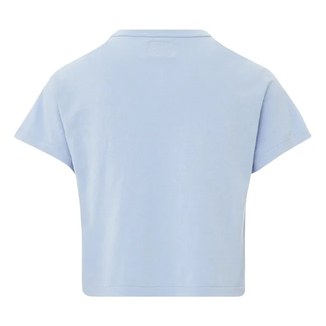 Hi'aka Camiseta de mujer Algodón reciclado 260 g | Azul