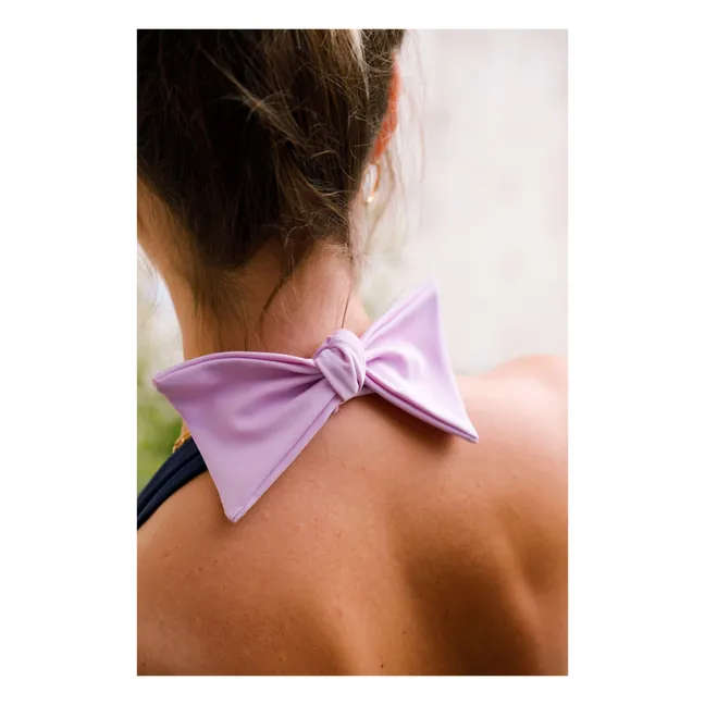 Maillot de Bain 1 Pièce Polyamide Recyclé Zelie - Collection Femme  | Bleu marine