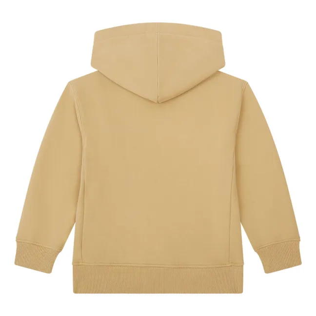 Boy's Organic Cotton Hoodie | Toffee