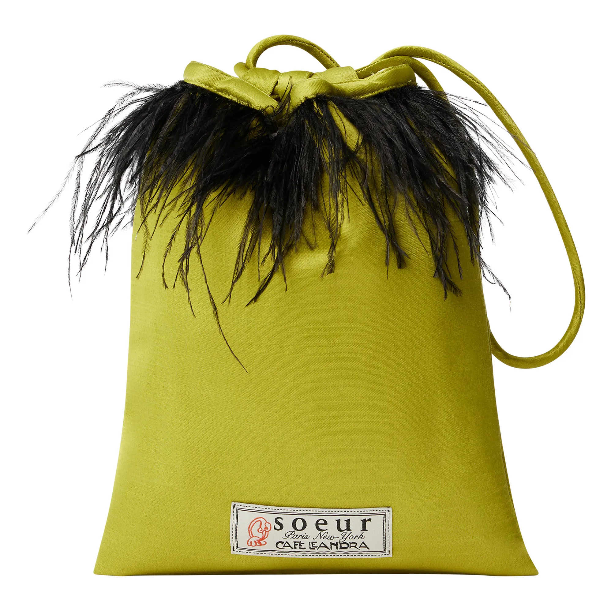 Collaboration Soeur x Leandra Cohen - Santager bag | Green- Product image n°0