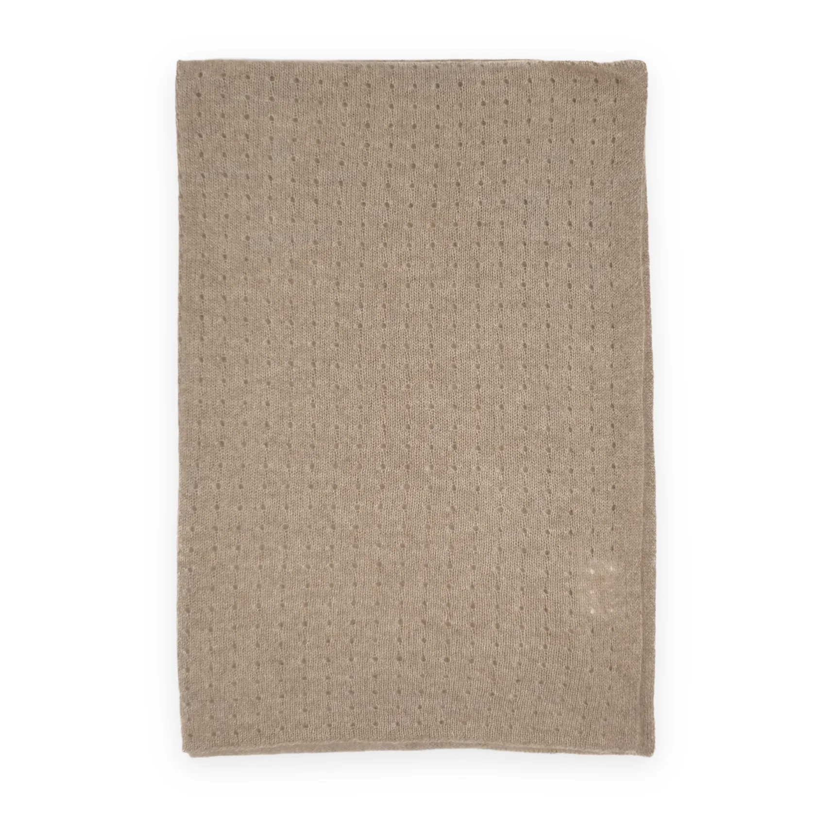 My Little Freckle Camel Organic Cotton Pointelle Blanket