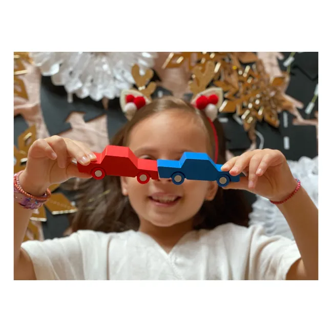 King of the Road circuit with 2 cars - 40 pieces