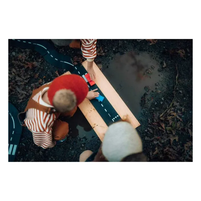 Rennstrecke King of the Road mit 2 Autos - 40 Teile