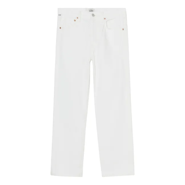 Emery Cropped Jeans | Seashell