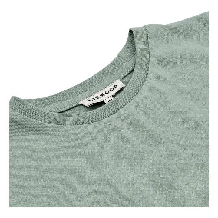 T-Shirt mit kurzen Ärmeln Bio-Baumwolle Apia | Mintgrün- Produktbild Nr. 2