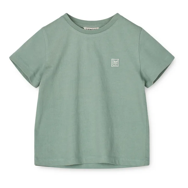 T-Shirt mit kurzen Ärmeln Bio-Baumwolle Apia | Mintgrün- Produktbild Nr. 0