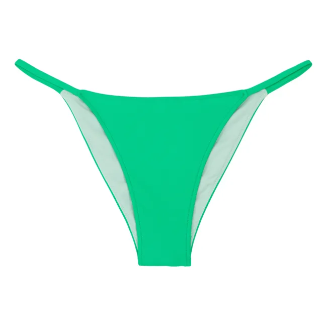 Baz Eco Lycra Bikini Bottom | Emerald green