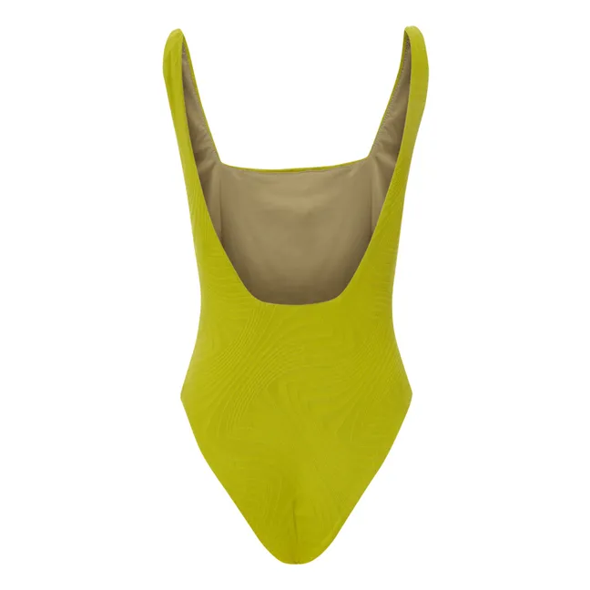 Cruise Textured One-Piece Swimsuit | Olive green