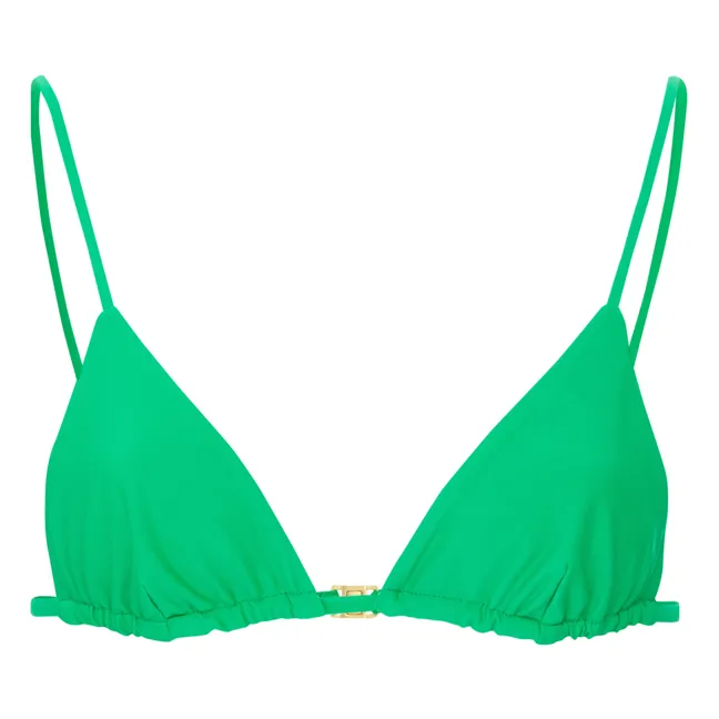 Bikinioberteil Iris Eco Lycra | Smaragdgrün