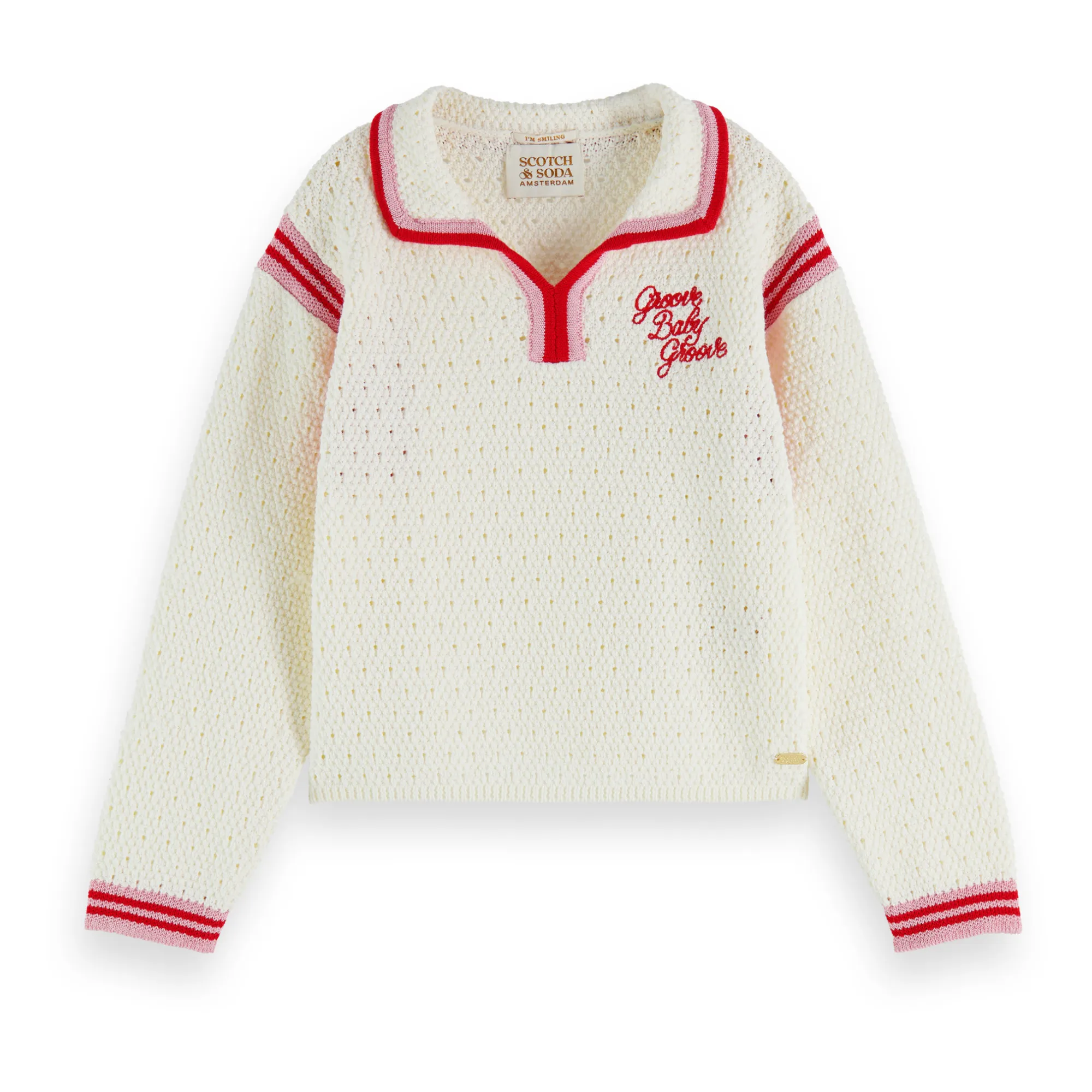 Scotch & Soda Ecru Jumper