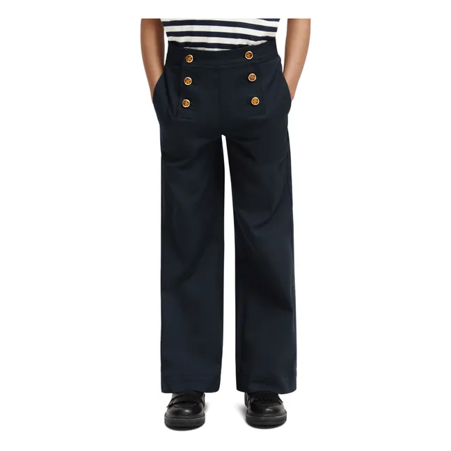 Pantaloni alla marinara | Blu marino