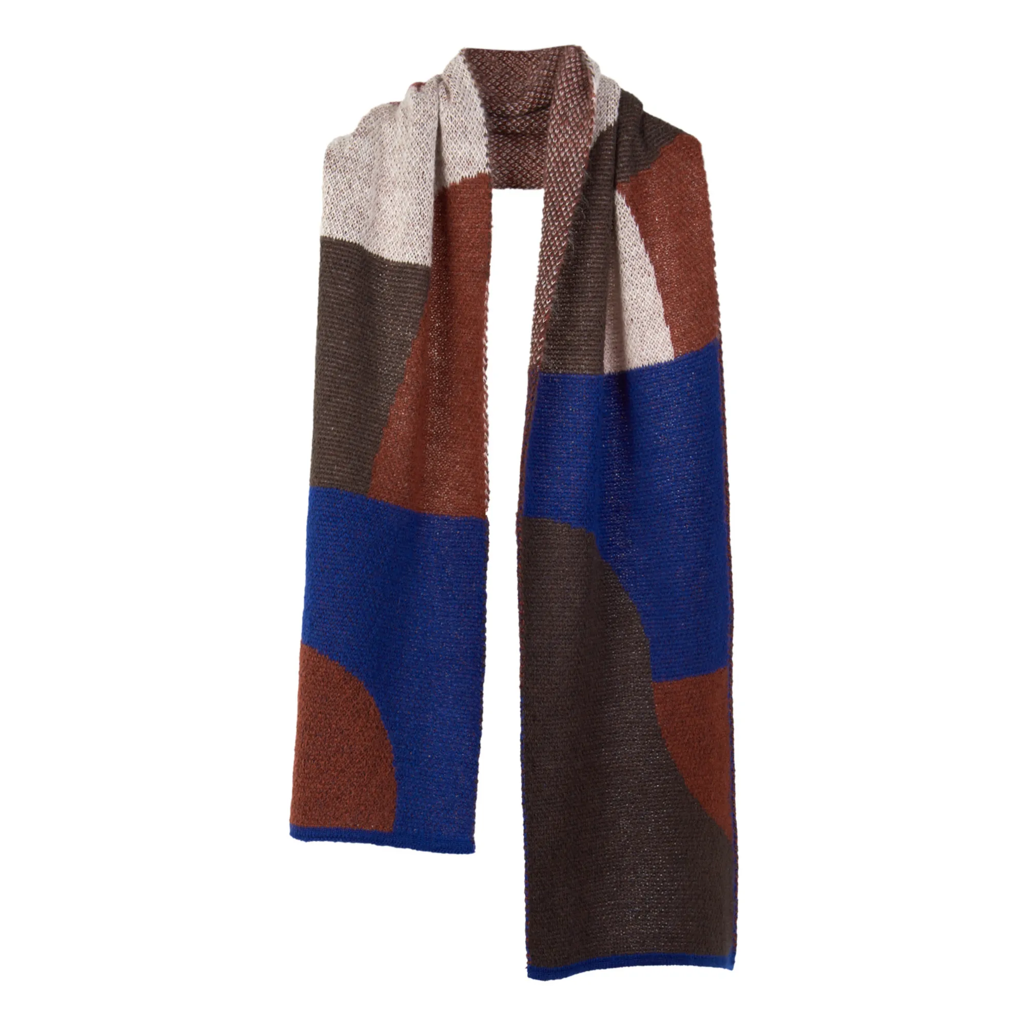 Mapoésie Royal Blue Celestial Scarf