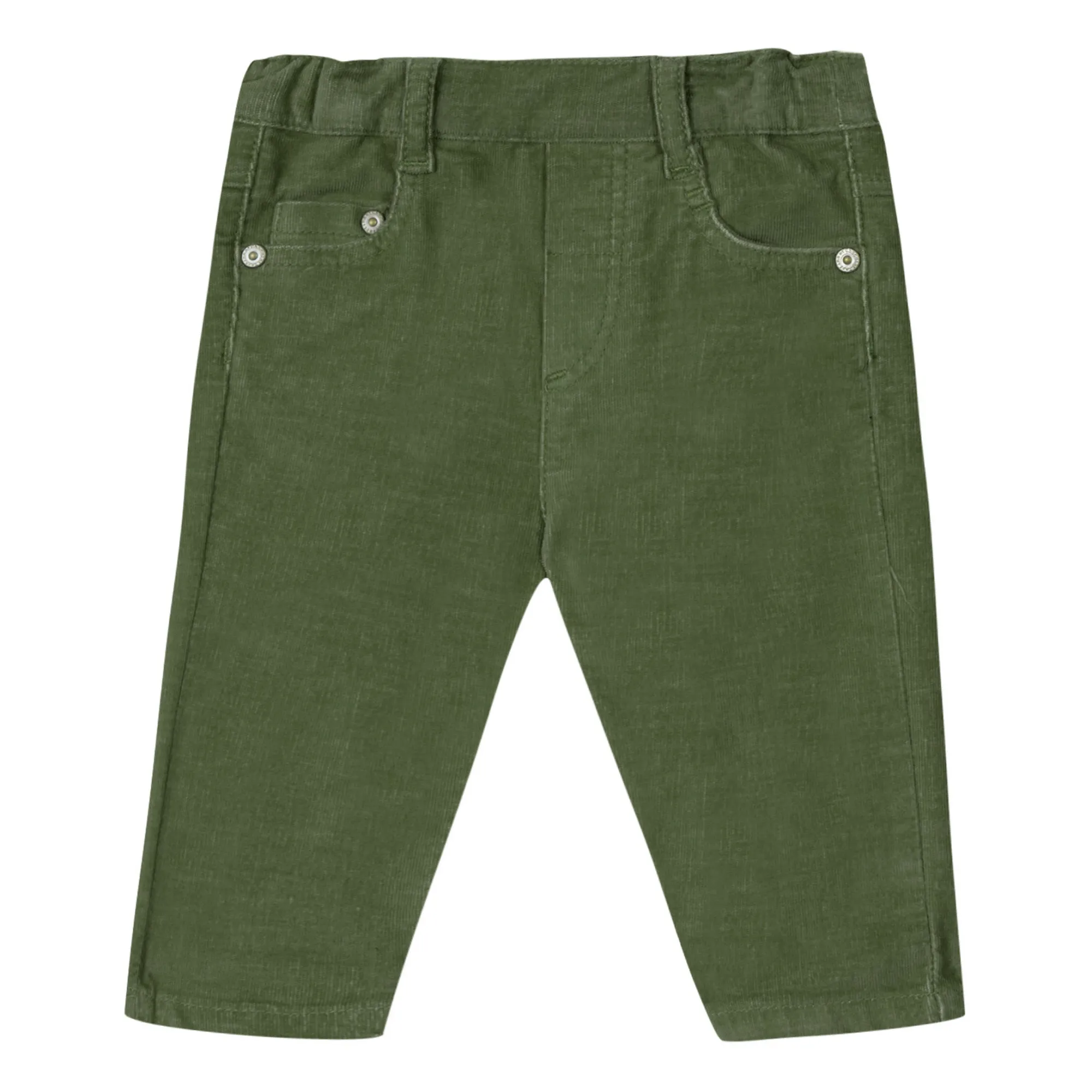 Tartine Et Chocolat Khaki Milleraies Velvet Pants