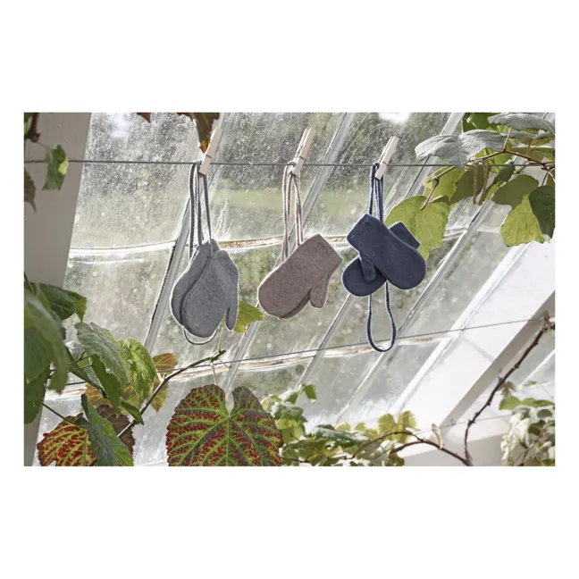 Ajo Cashmere Mittens | Taupe brown