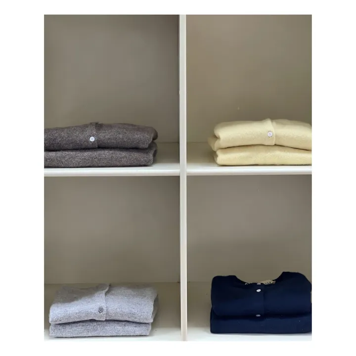 Pull Cachemire Billy | Gris- Image produit n°1