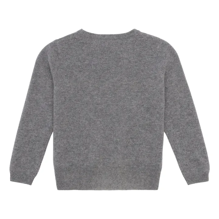 Pull Cachemire Billy | Gris- Image produit n°2