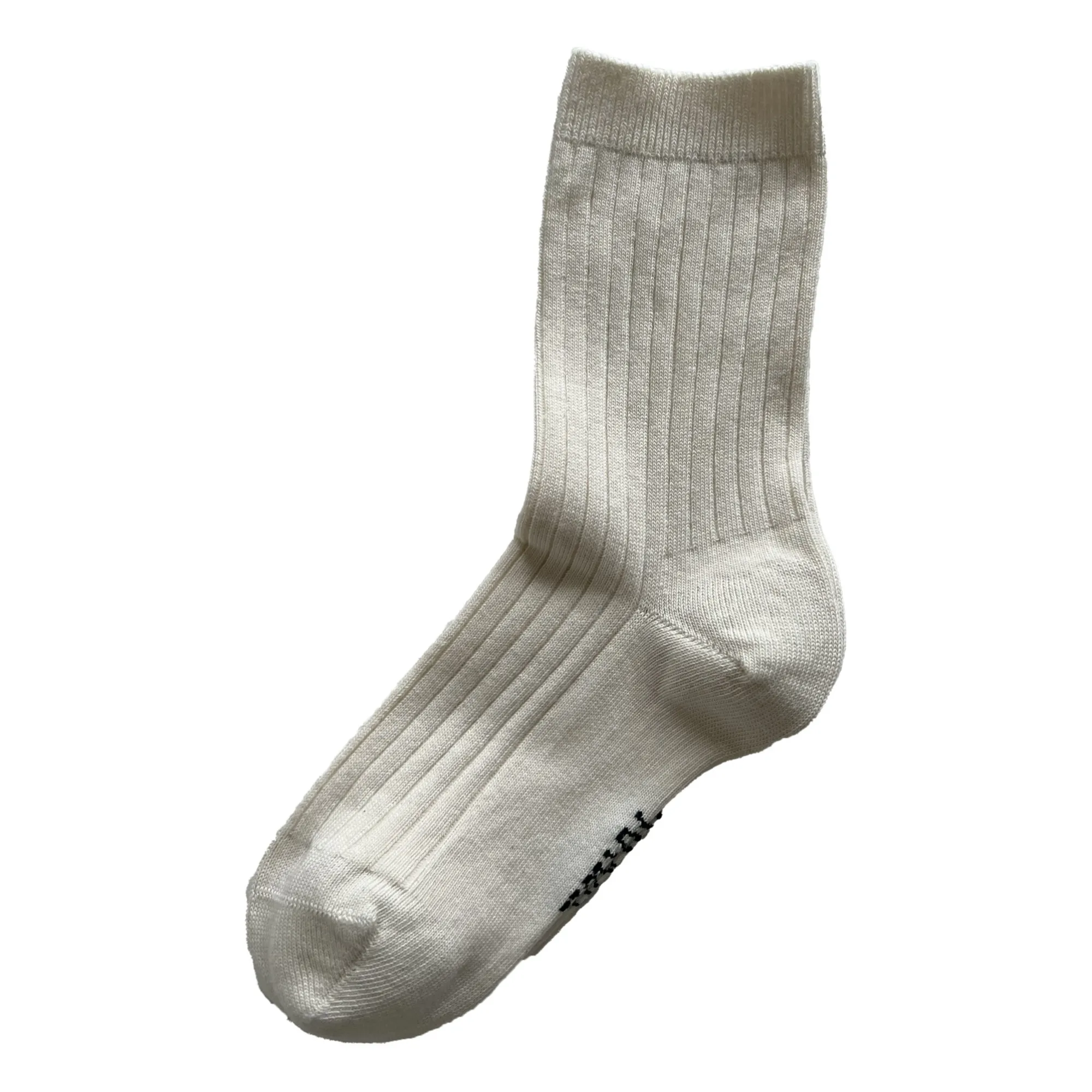 Holmm Unisex Cream Max Openwork Cashmere Socks