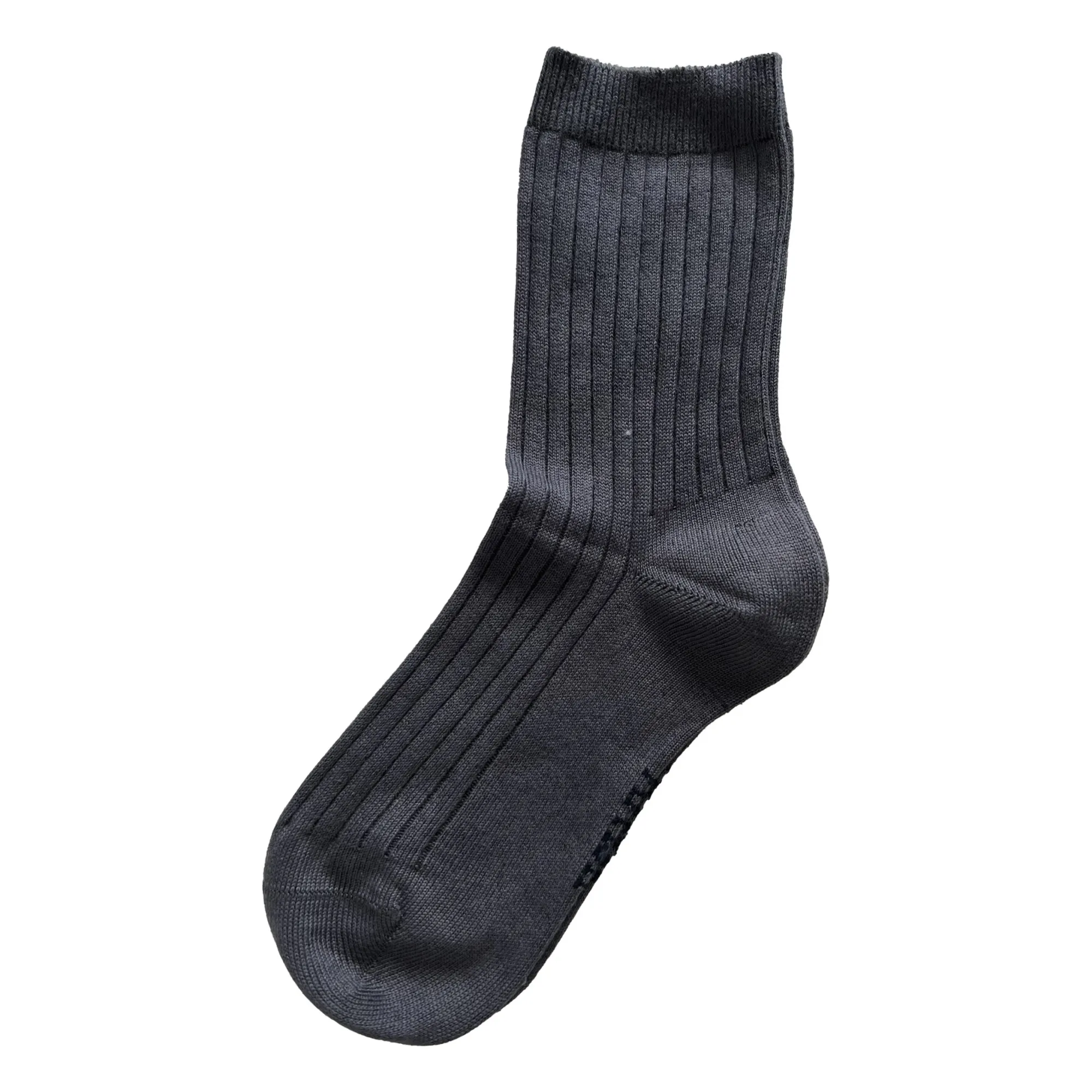 Holmm Unisex Charcoal Grey Max Openwork Cashmere Socks