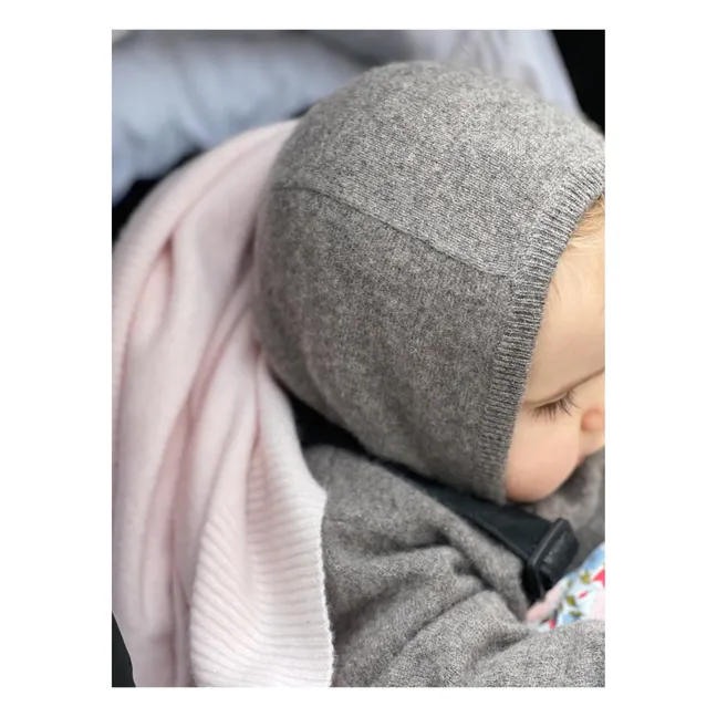 Cagoule Cachemire Netty | Gris