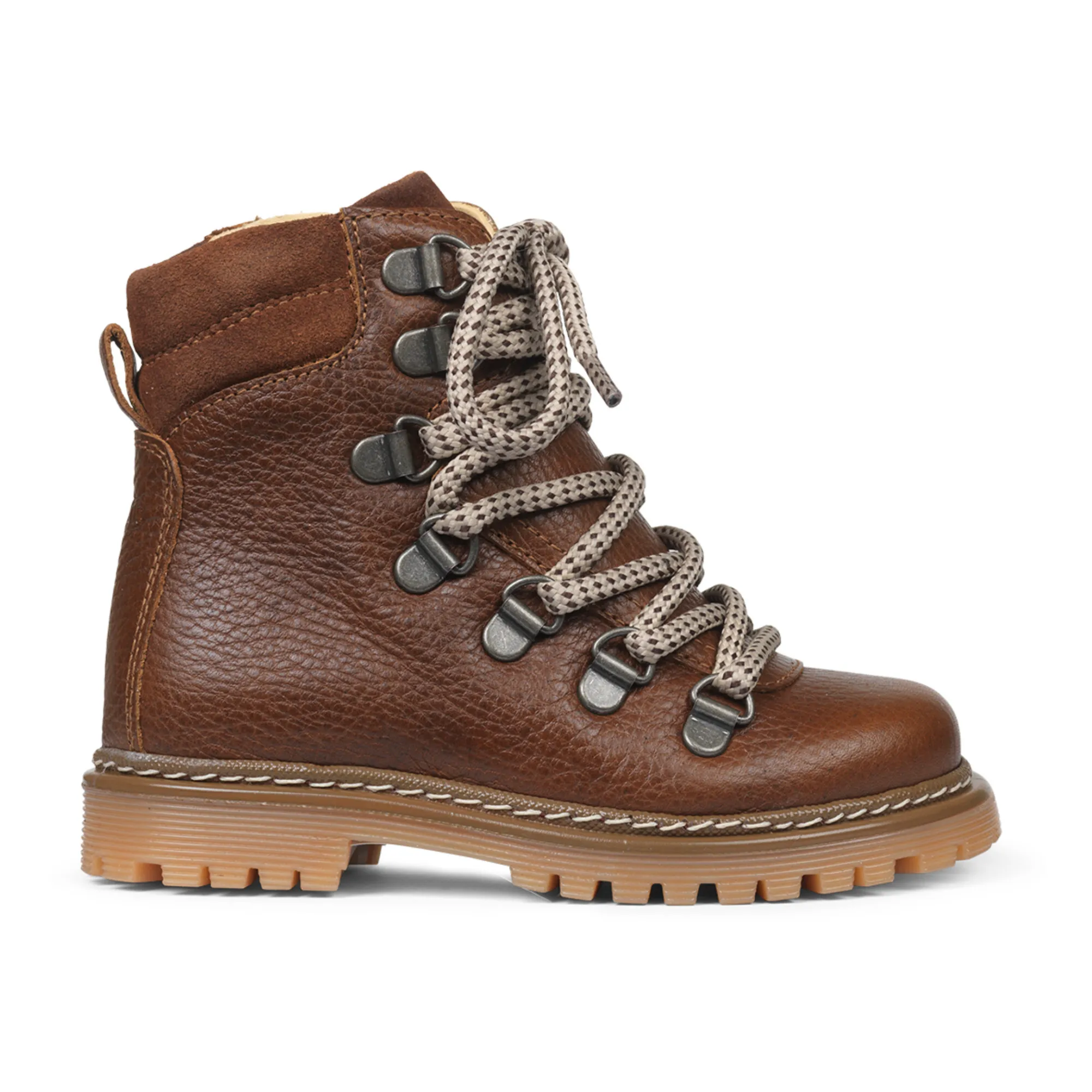 Angulus Cognac Zip Tex Boots